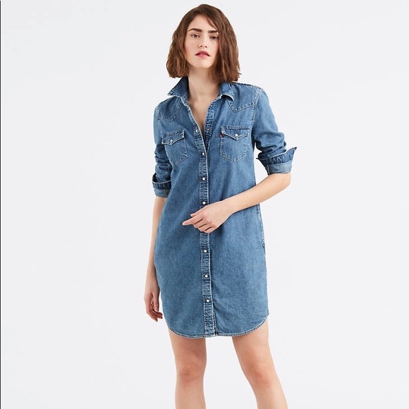 levi western dress